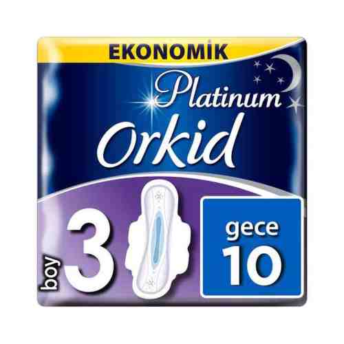 Orkid Platinum Hijyenik Ped gece 10'lu