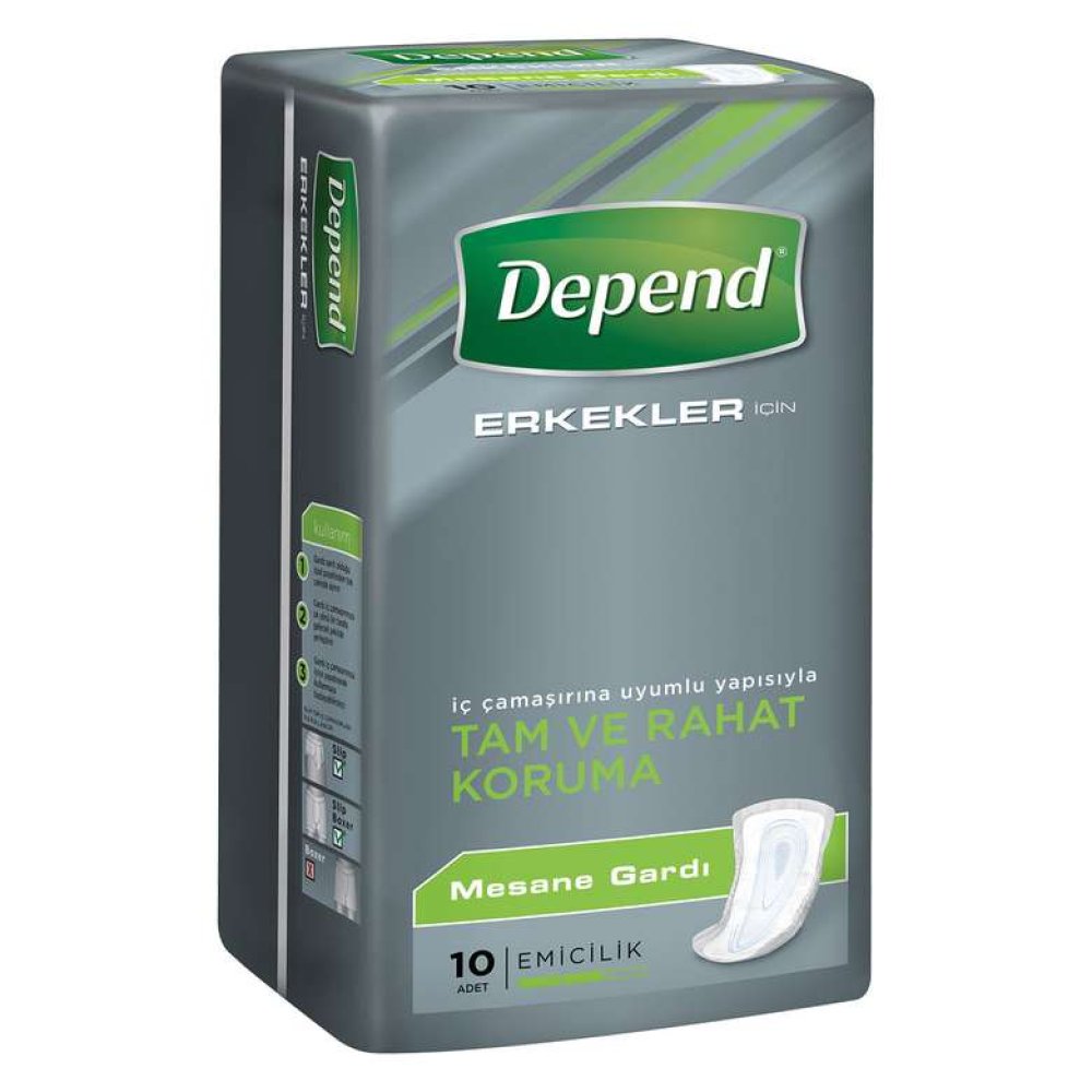 Depend Mesane Gardı Erkek 10'lu