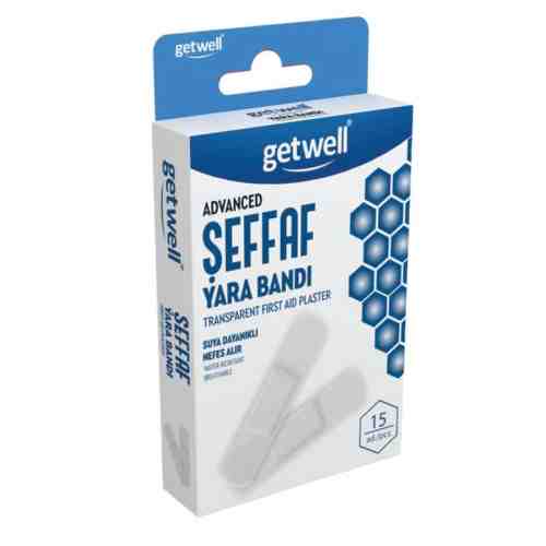 Getwell Advanced Yara Bandı 15'li Şeffaf