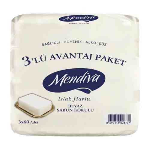Mendiva Islak Havlu Sabun Kokulu 3X60 Cm
