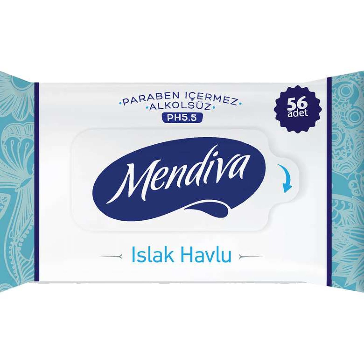 Mendiva Yenidoğan 56 Adet Islak Mendil