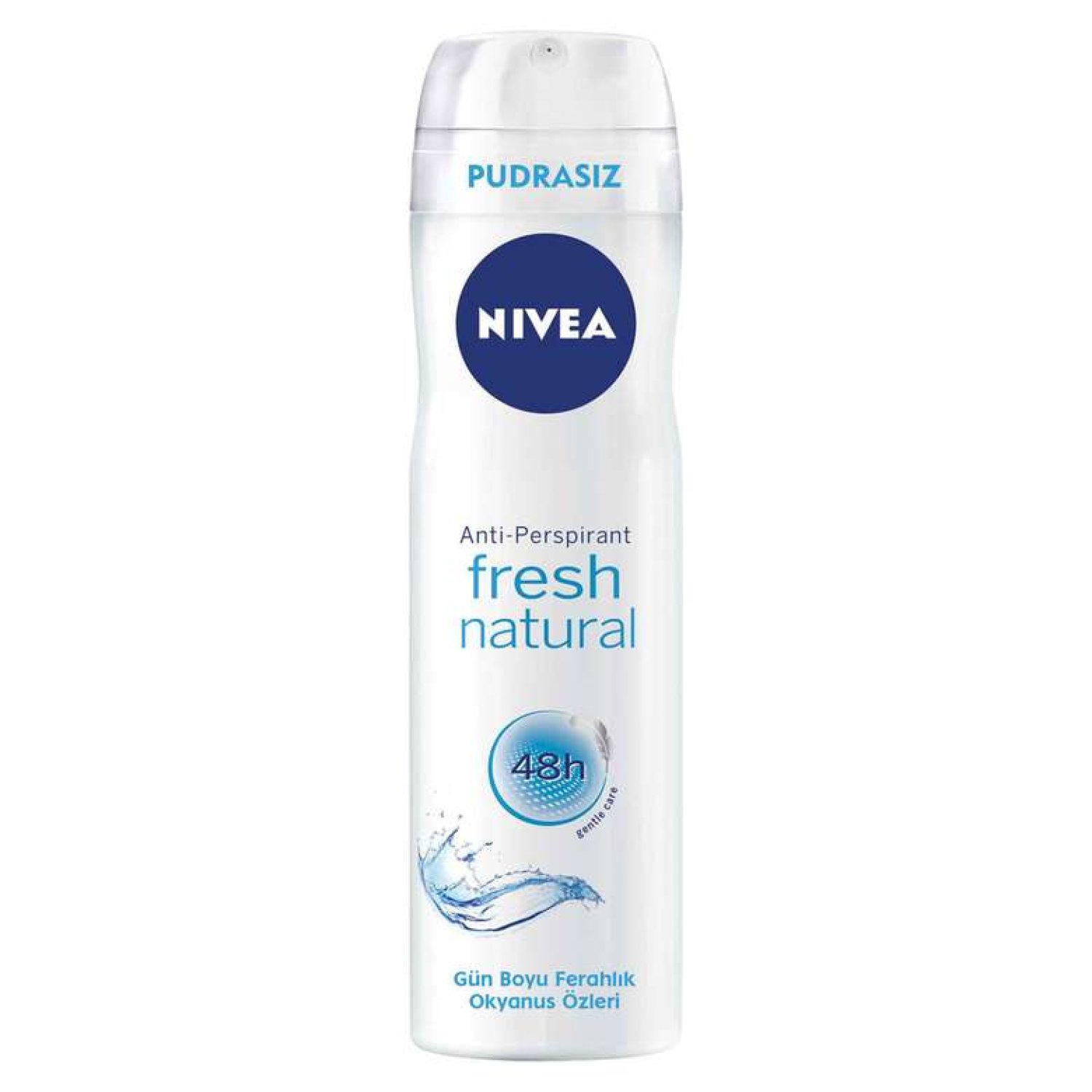 Nivea Fresh Naturals Pudrasız Erkek Sprey Deodorant 150 Ml