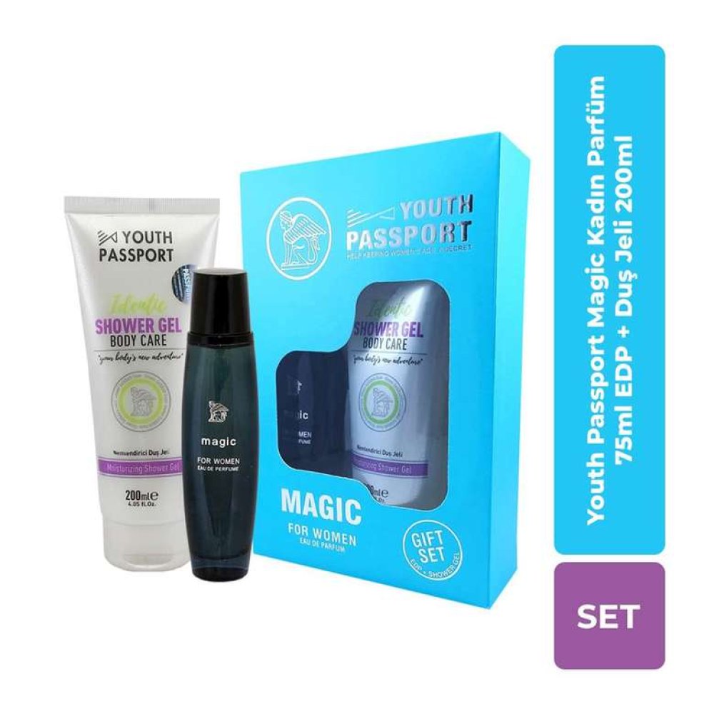 Youth Passport Magic Kadın Parfüm 100 ml & Duş Jeli 200 ml