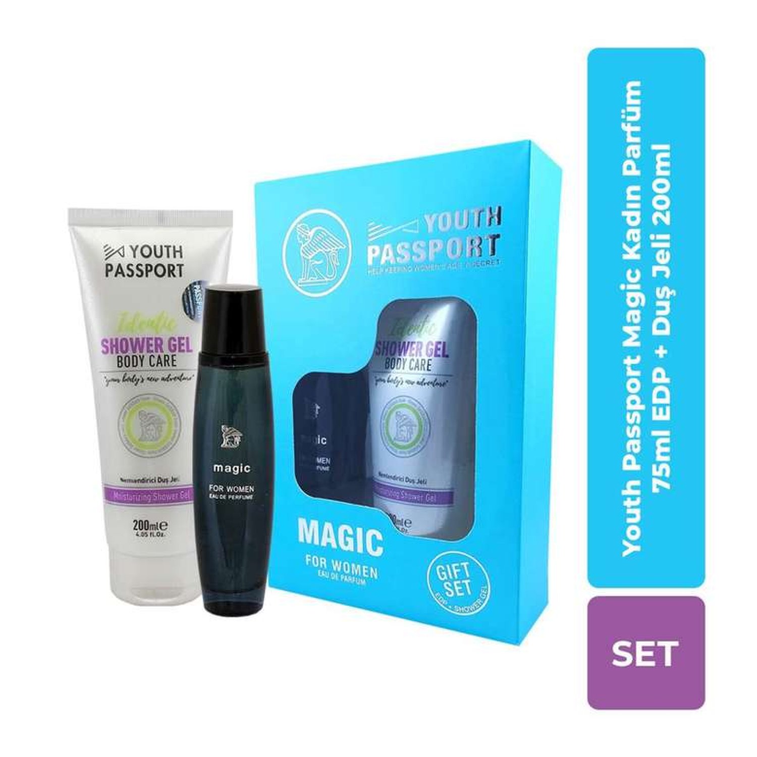 Youth Passport Magic Kadın Parfüm 100 ml & Duş Jeli 200 ml