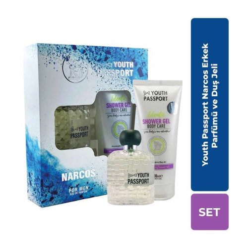 Youth Passport Narcos Erkek Parfüm 100 ml & Duş Jeli 200 ml