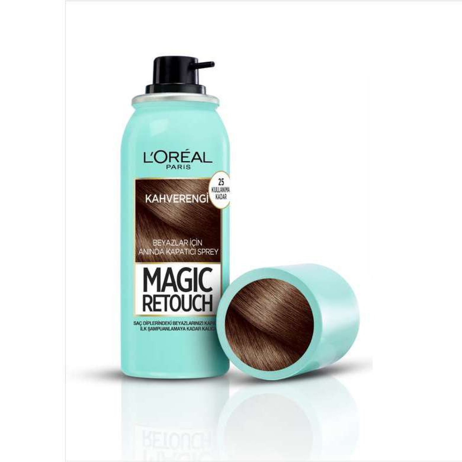 L'Oreal Paris Magic Retouch Beyaz Kapatıcı Sprey Boya - Kahve