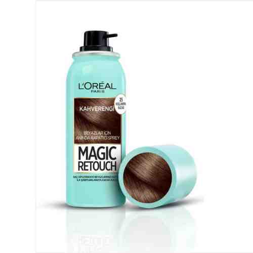 L'Oreal Paris Magic Retouch Beyaz Kapatıcı Sprey Boya - Kahve