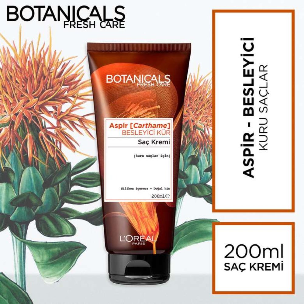 L'Oreal Botanicals Aspir Besleyici Kür Saç Bakım Kremi 200 Ml