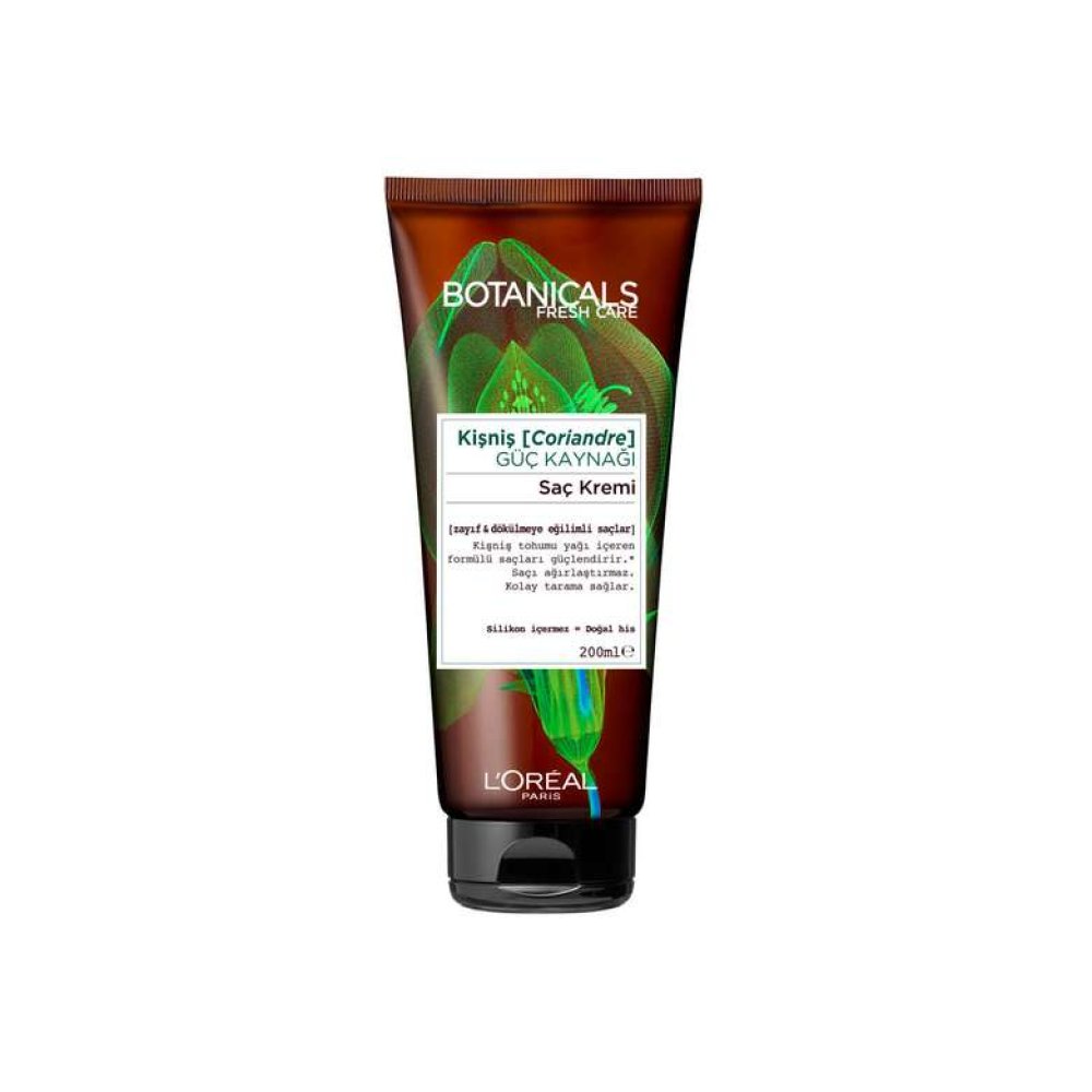 L'Oreal Botanicals Kişniş Güç Kaynağı Saç Bakım Kremi 200 Ml