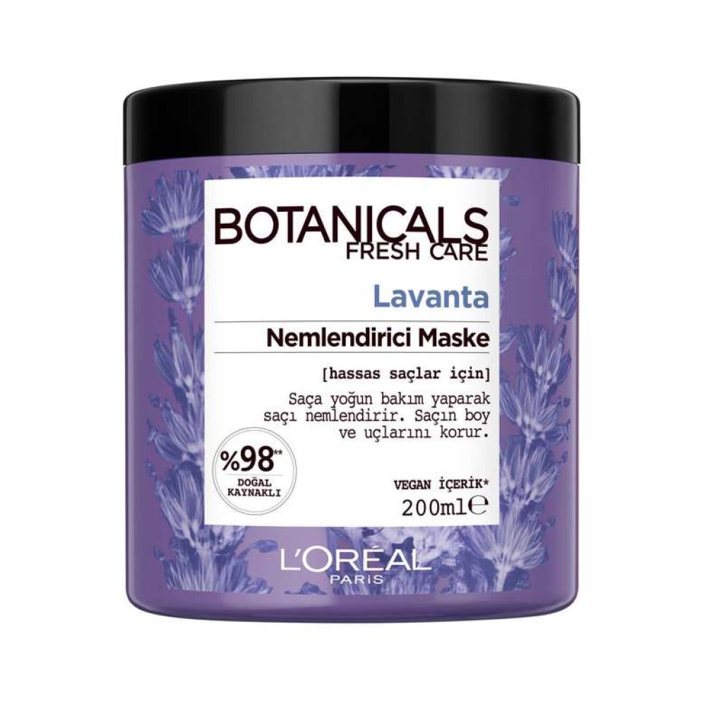 L'Oreal Botanicals Nemlendirici Saç Maske Lavanta 200 Ml