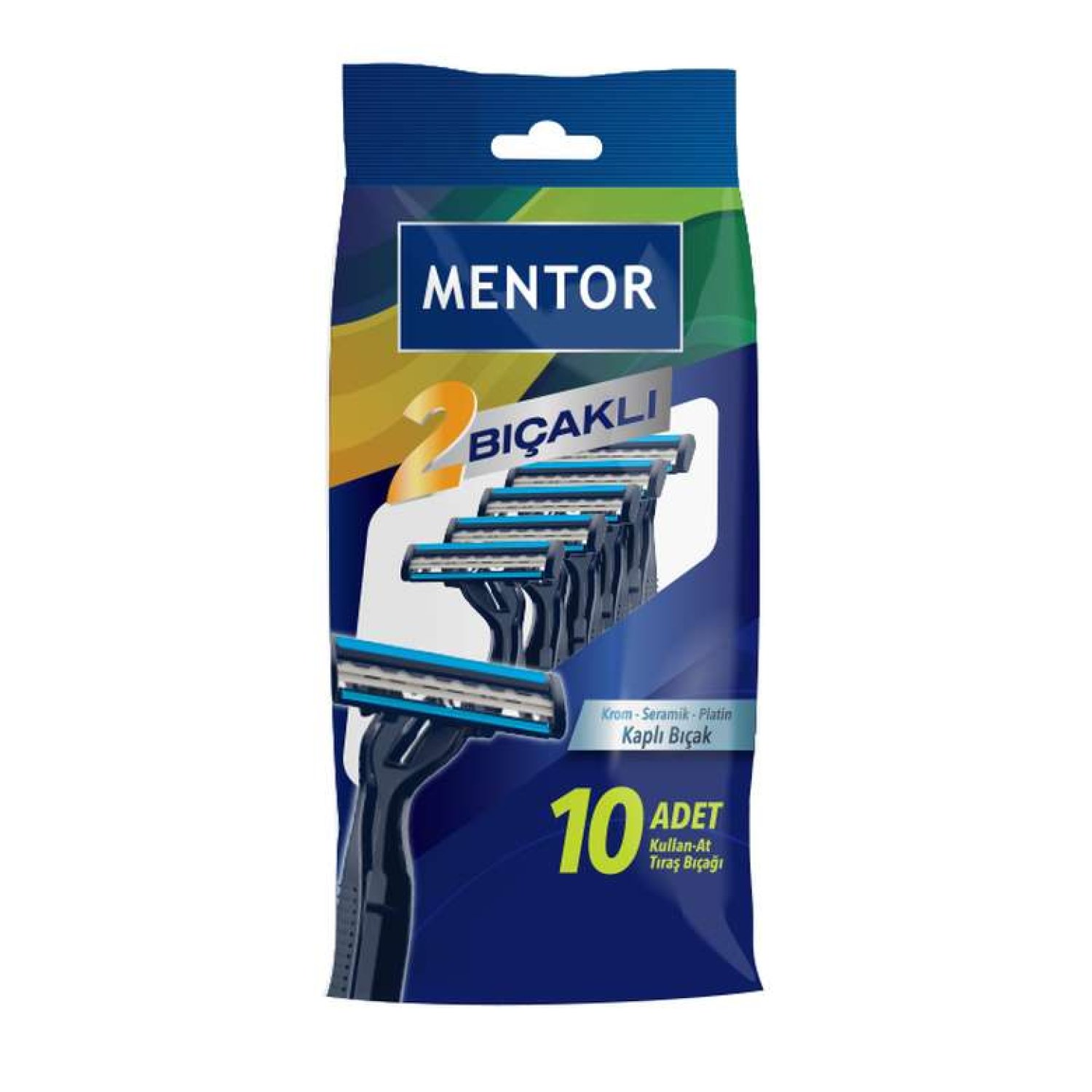 Mentor Tıraş Bıçağı Çift Bıçak 10'lu