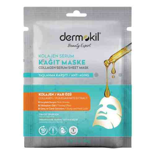 Dermokil Kolajen Serum Kağıt Maske