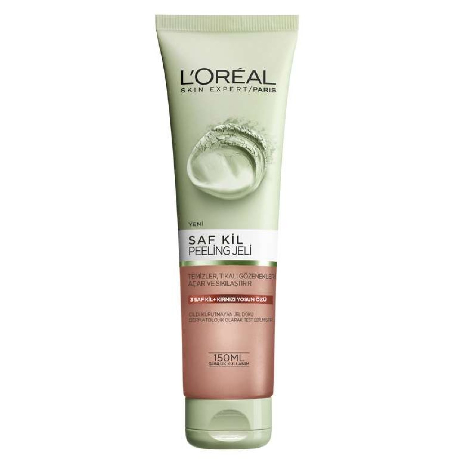 L'Oreal Paris Saf Kil Ve Kırmızı Yosun Özlü Peeling Jeli 150 ml