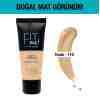 Maybelline New York Fit Me Matte&Poreless Fondöten 30 Ml - 118 Nude