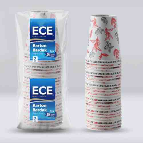 7 oz Karton Bardak 25'li