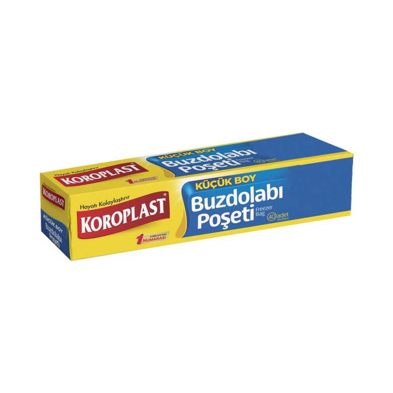 Koroplast Buzdolabı Poşeti 20x30 cm Küçük Boy 40'lı