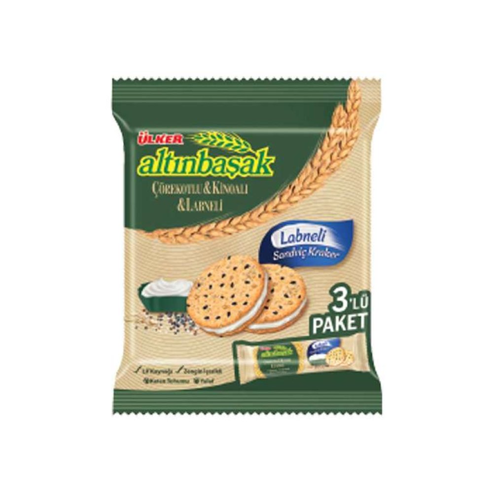 Altınbaşak Kraker Labneli Sandviç 3x60 g