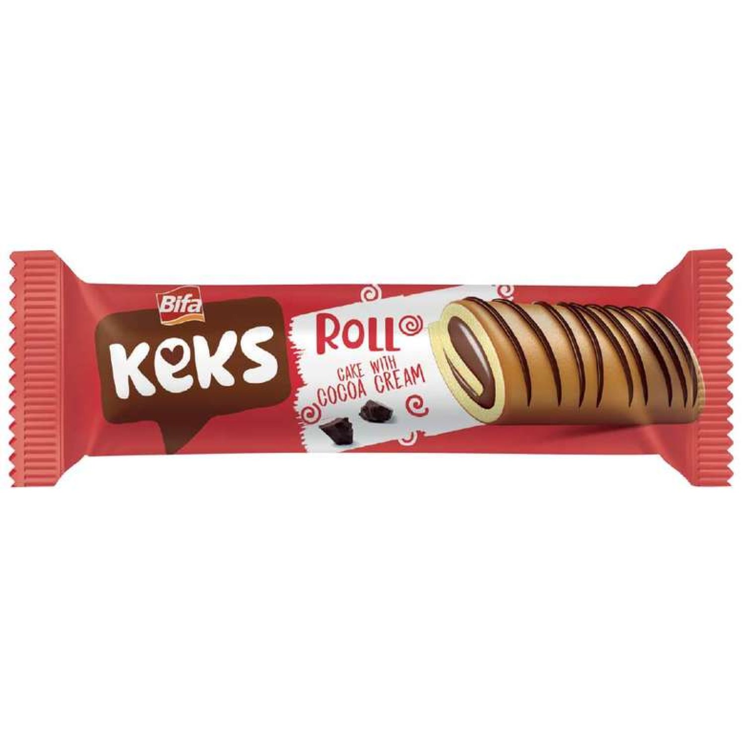 Bifa Keks Rulo Kremalı Kek Sade 55 G