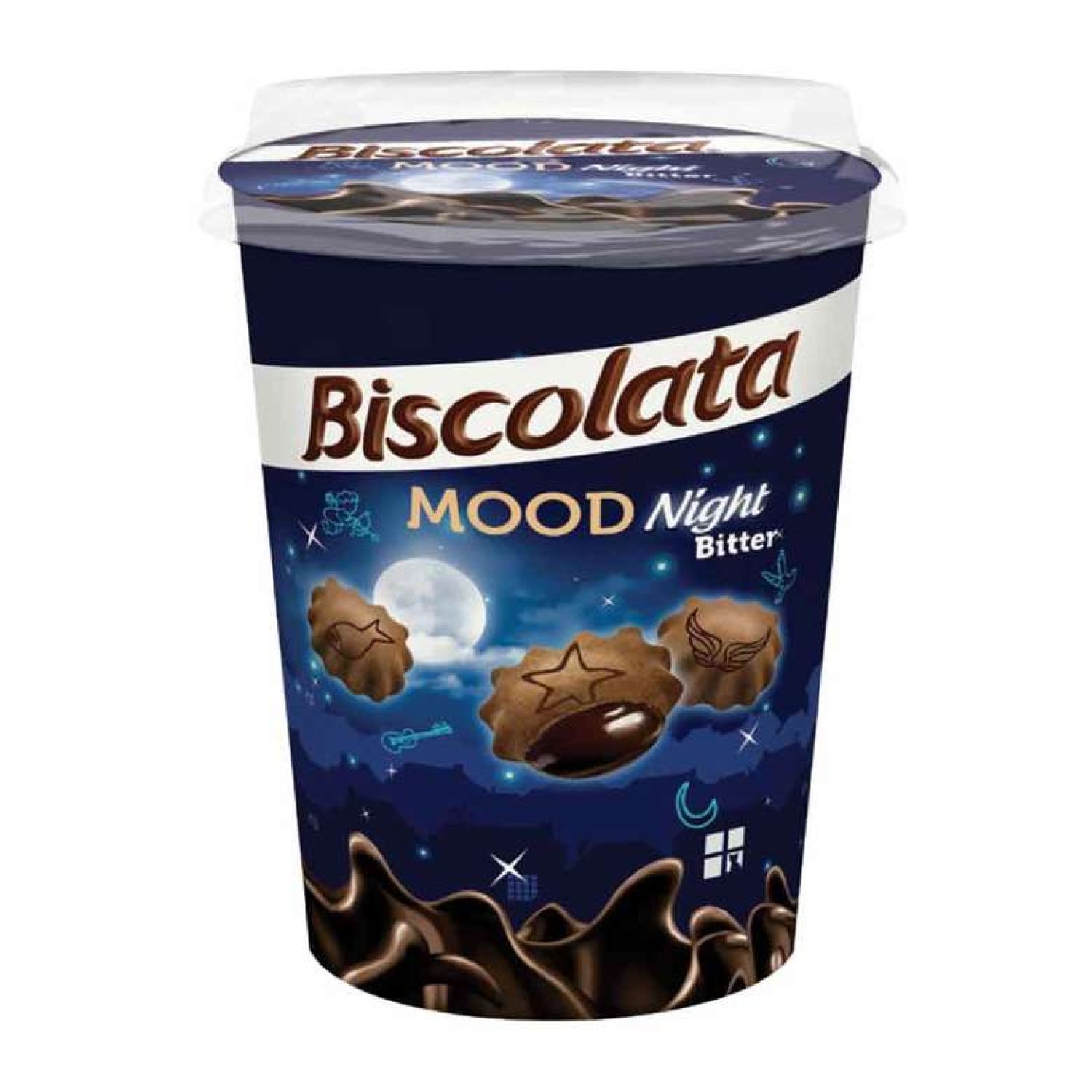 Biscolata Mood Bisküvi Bitter Çikolata 125 G