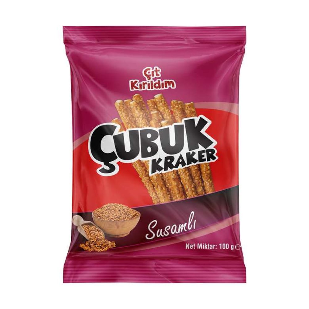Çıtkırıldım Susamlı Çubuk Kraker 100 G