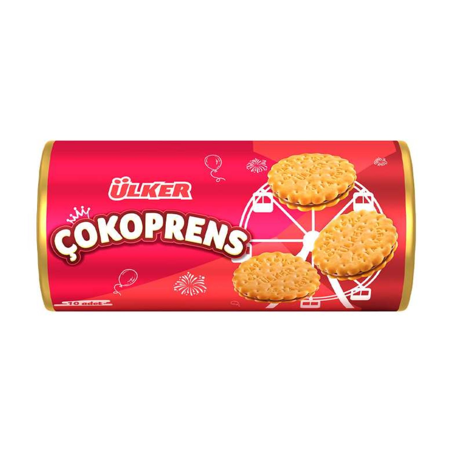 Çokoprens Bisküvi Çikolata Kremalı Sandviç 10X30 G