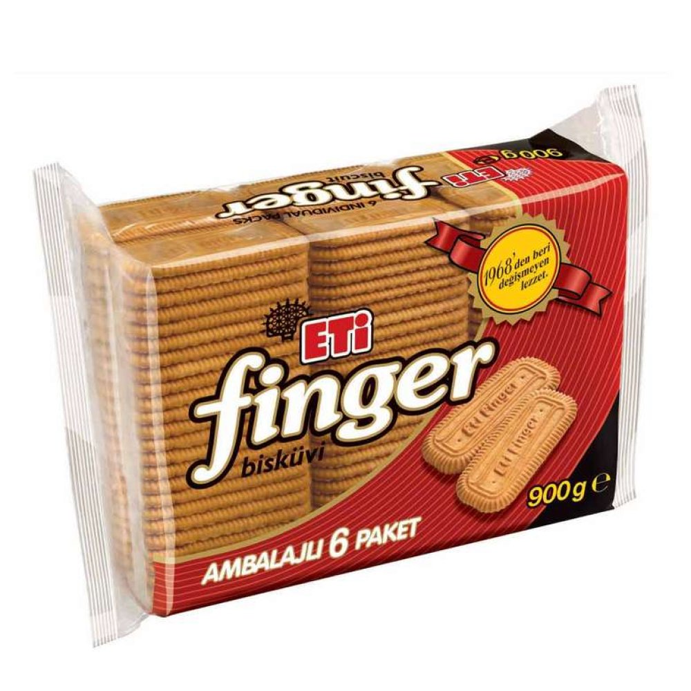 Eti Bisküvi Finger 900 G