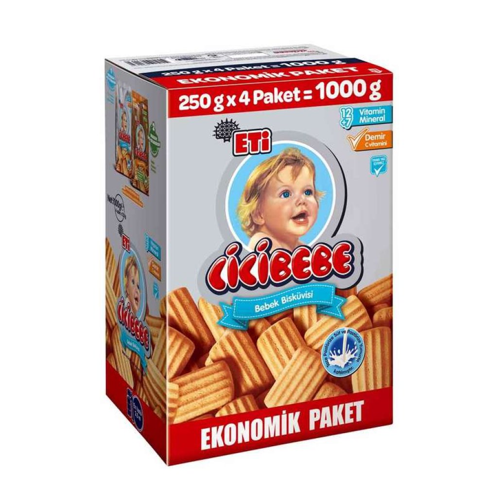 Eti Cicibebe Bebe Bisküvisi 1000 G