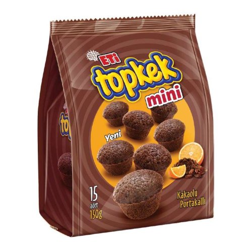 Eti Topkek Kek Kakaolu Portakallı 150 G