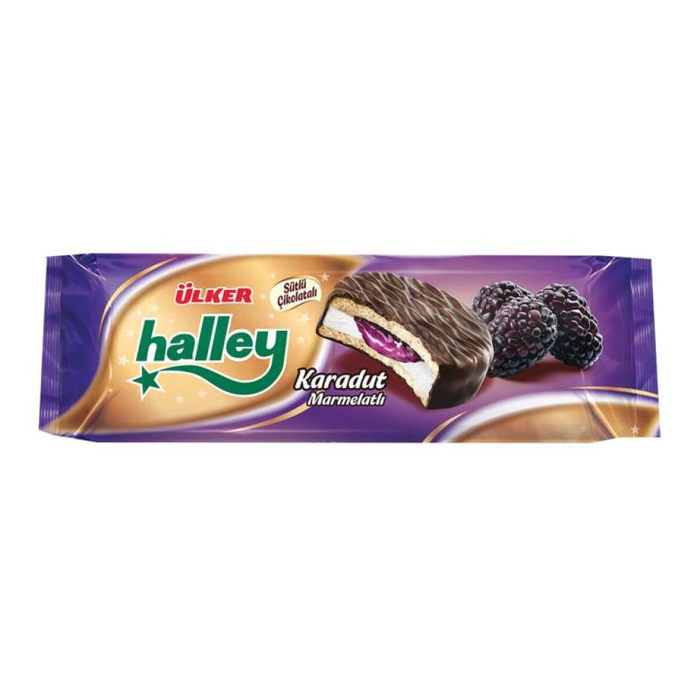 Halley Bisküvi Kremalı Karadutlu 236 G