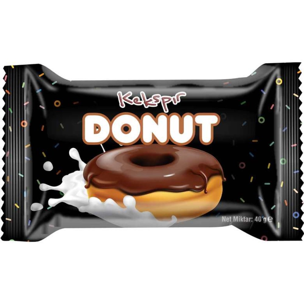 Kekspır Kek Kakao Soslu Donut 40g