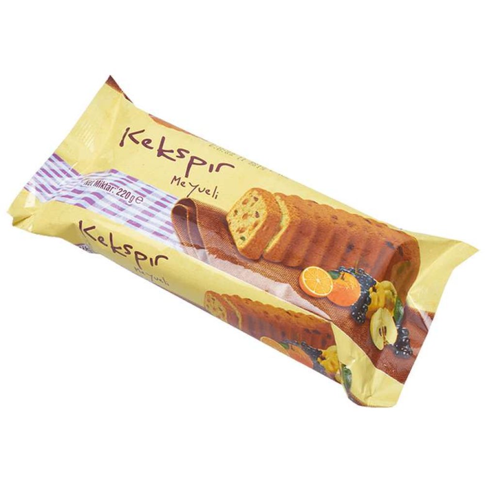 Kekspır Kek Meyveli 220 G