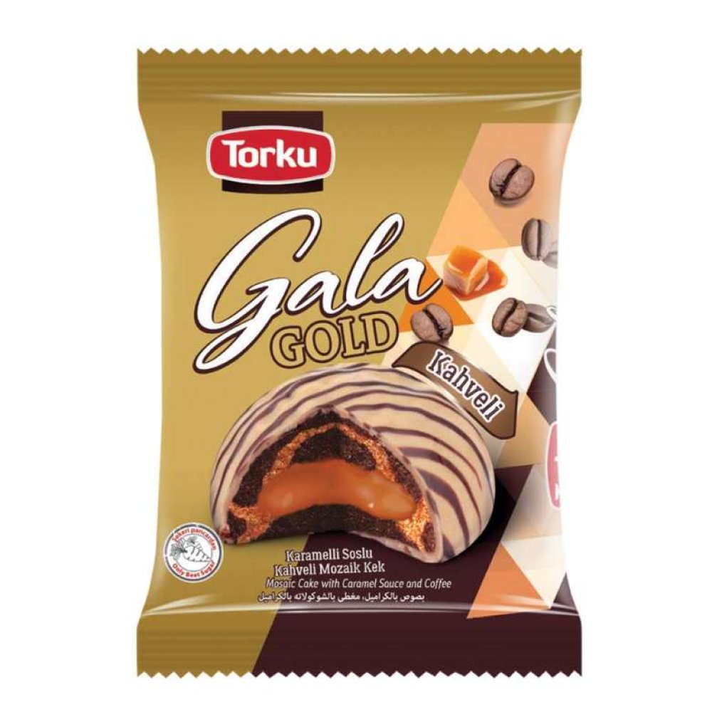 Torku Gala Kek Gold Kahveli Mozaik 45 G