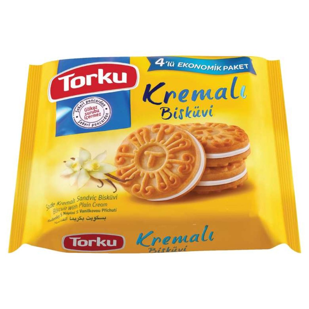 Torku Kremalı Bisküvi 4x76 G