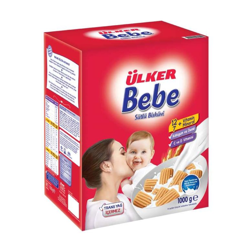 Ülker Bebe Bisküvisi 1000 G