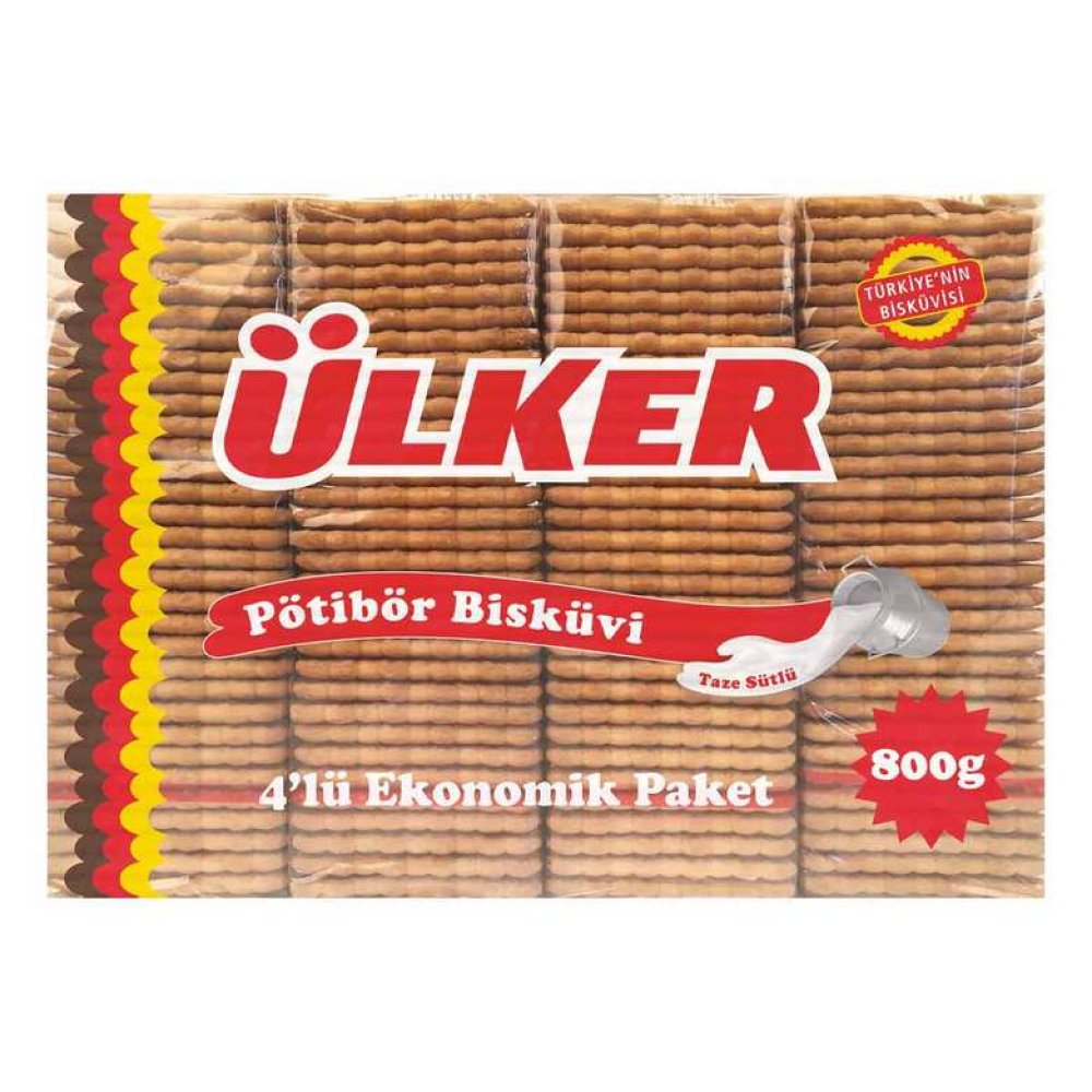 Ülker Bisküvi Petibör 4x200 G
