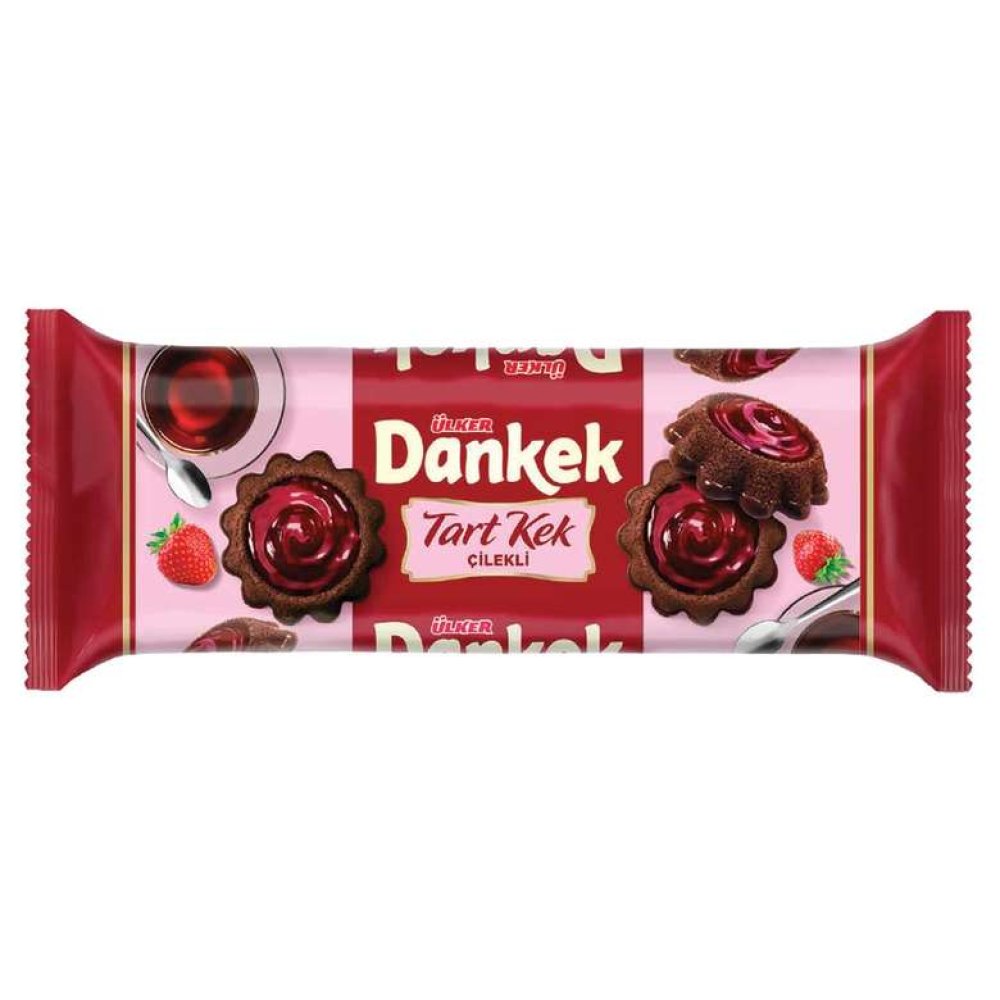 Ülker Dankek Kek Tart Çilekli 6X30 G