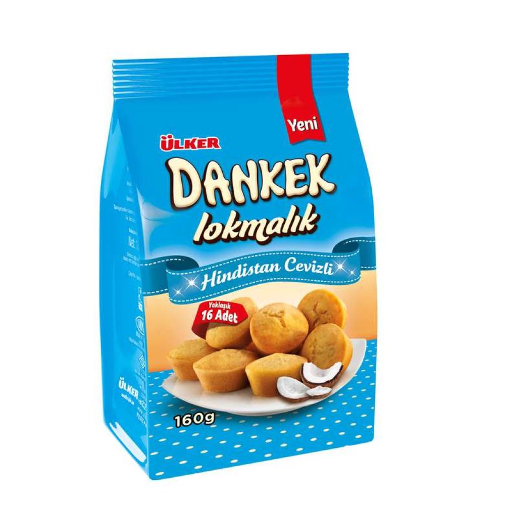 Ülker Dankek Lokmalık Hindistan Cevizli Kek 160 G