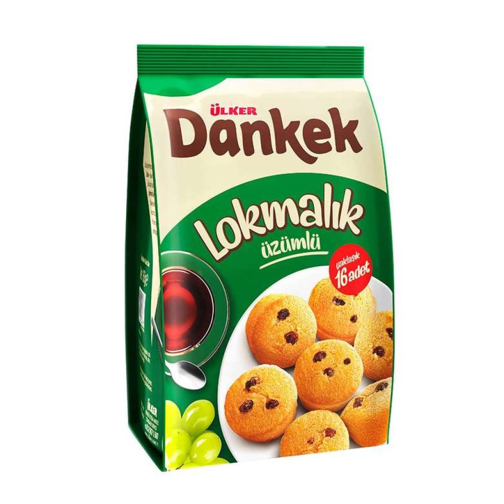 Ülker Dankek Lokmalık Üzümlü Kek 160 G