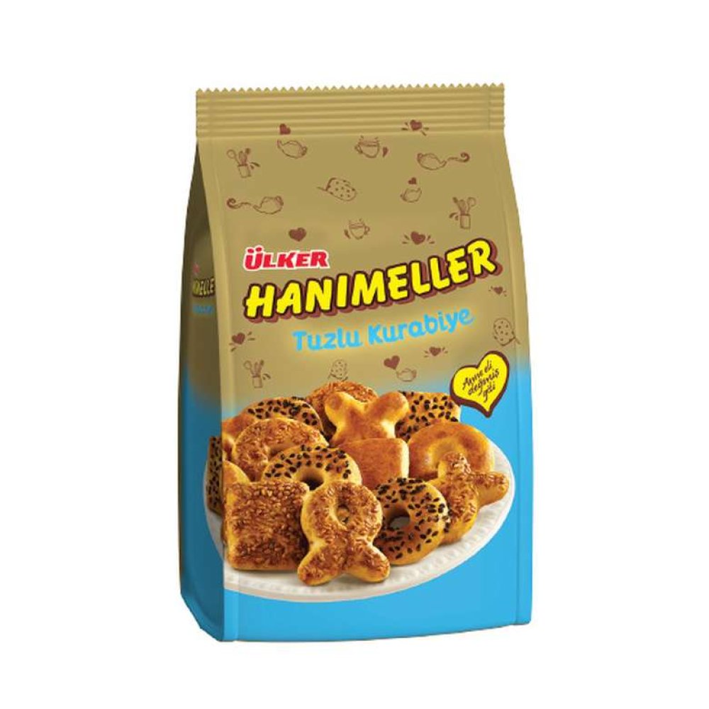 Ülker Hanımeller Tuzlu Kurabiye 150 G