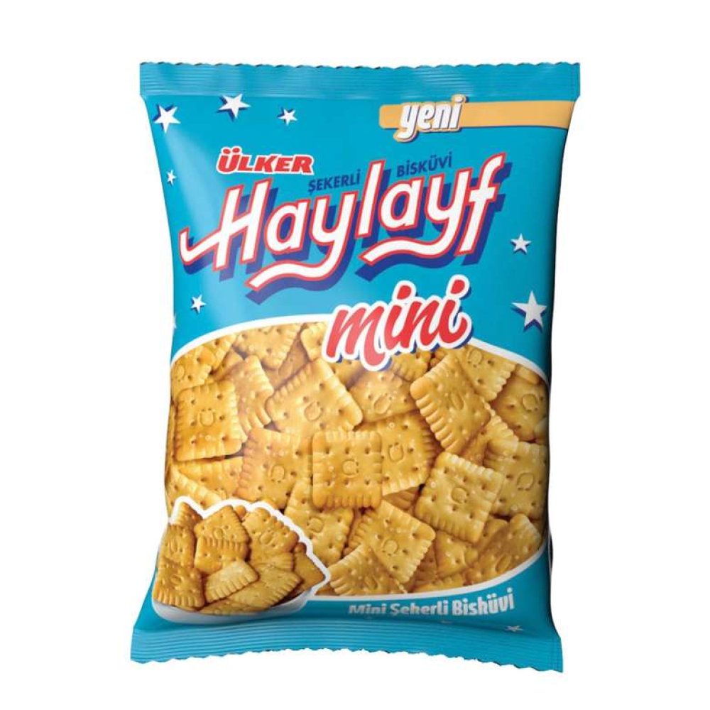 Ülker Haylayf Mini Şekerli Bisküvi 150 G