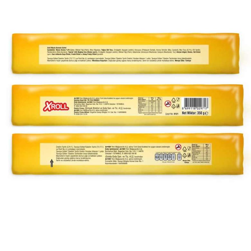 Xroll Gofret Muzlu 350 G