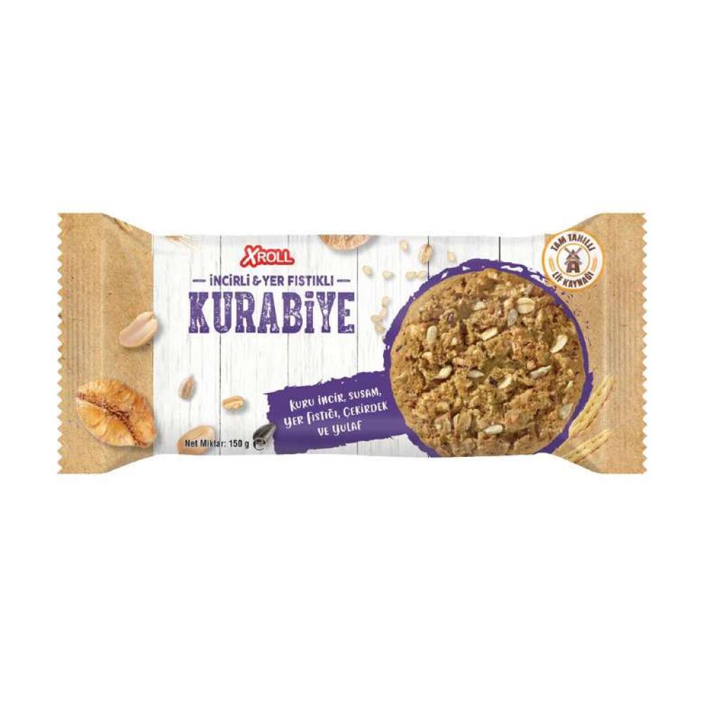 Xroll Kurabiye İncirli 150 G