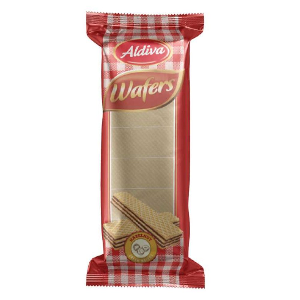 Aldiva Wafers Fındık Kremalı Gofret 284 G