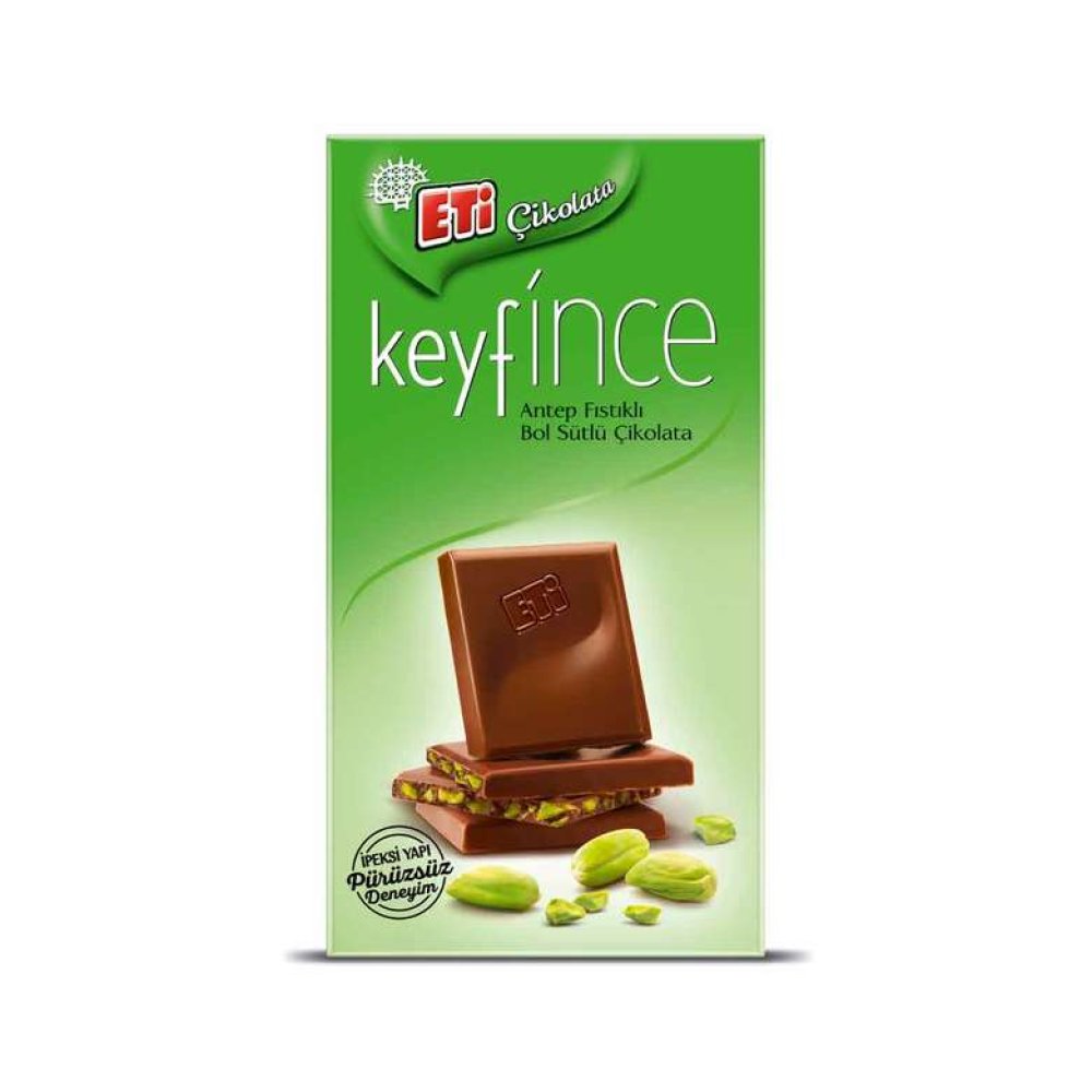Eti Keyfince 70G Çikolata Antep Fıstıklı