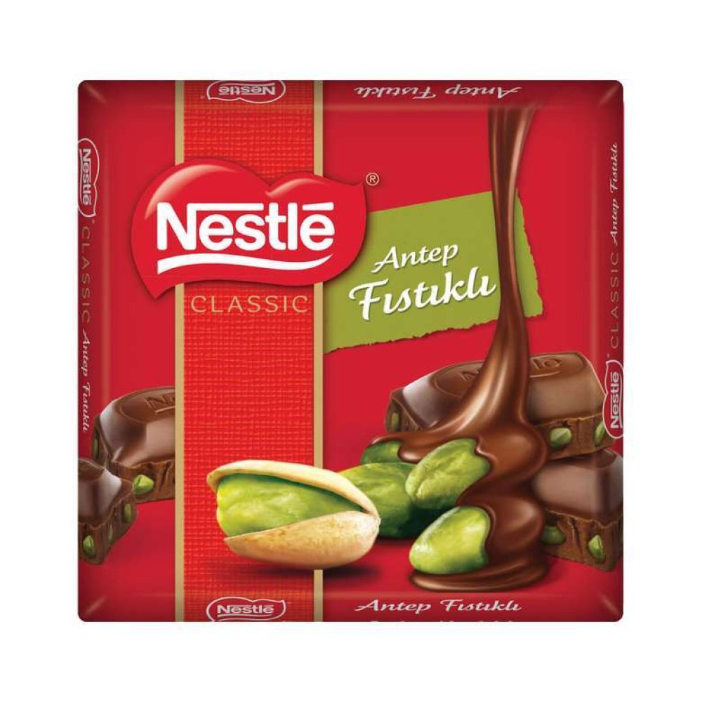 Nestle Çikolata Antep Fıstıklı Sütlü 60 G