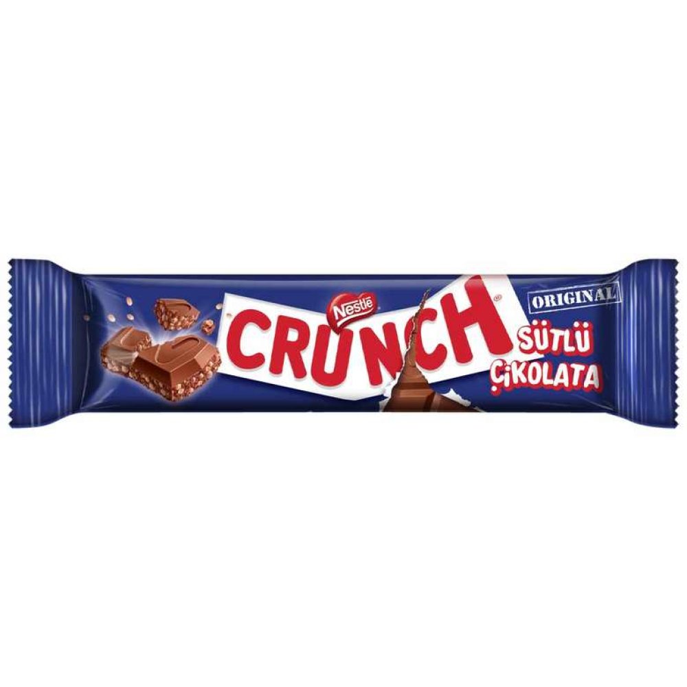 Nestle Crunch Sütlü Çikolata 31,5 G