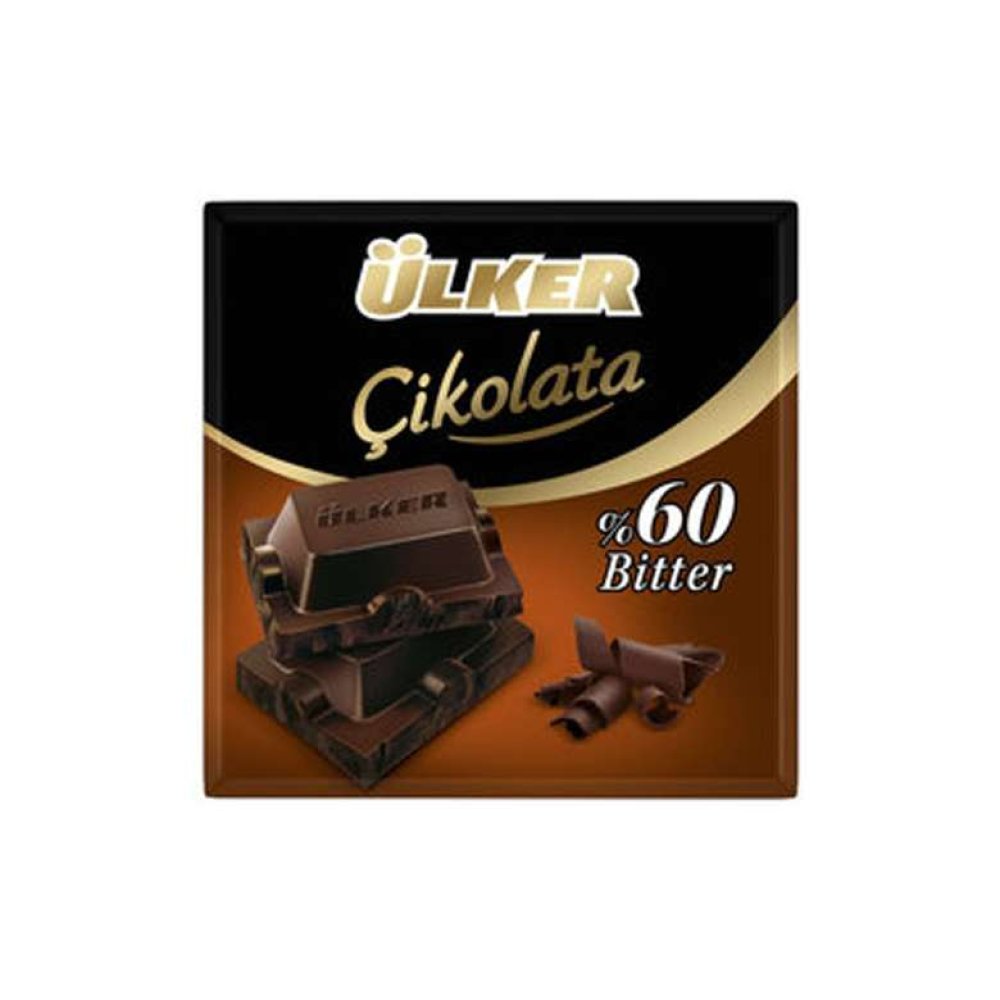 Ülker Çikolata %60 Bitter 60 G