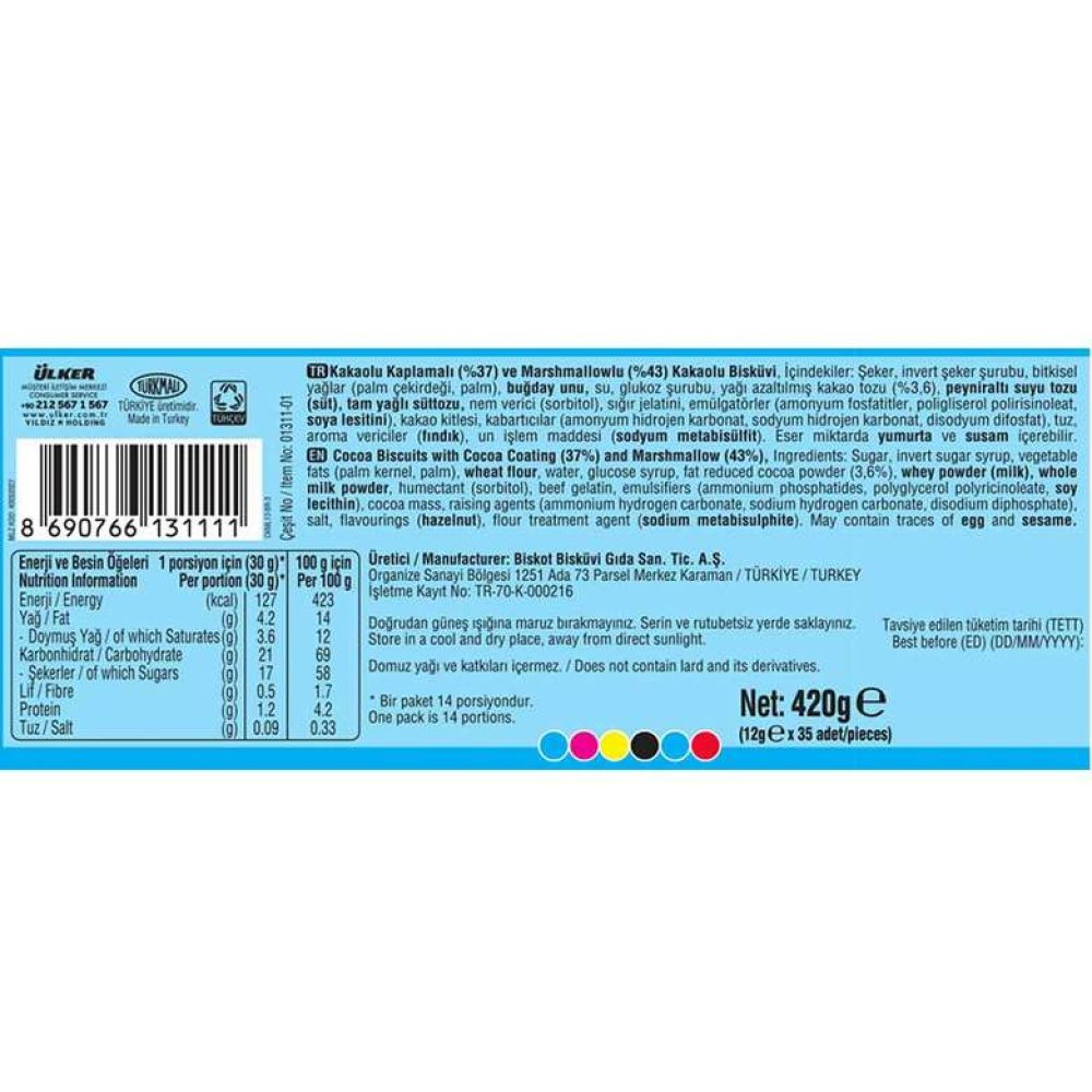 Ülker Çokomel 35x12 G