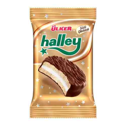 Ülker Halley Bisküvi Çikolata Kaplı Marshmallow 30 G