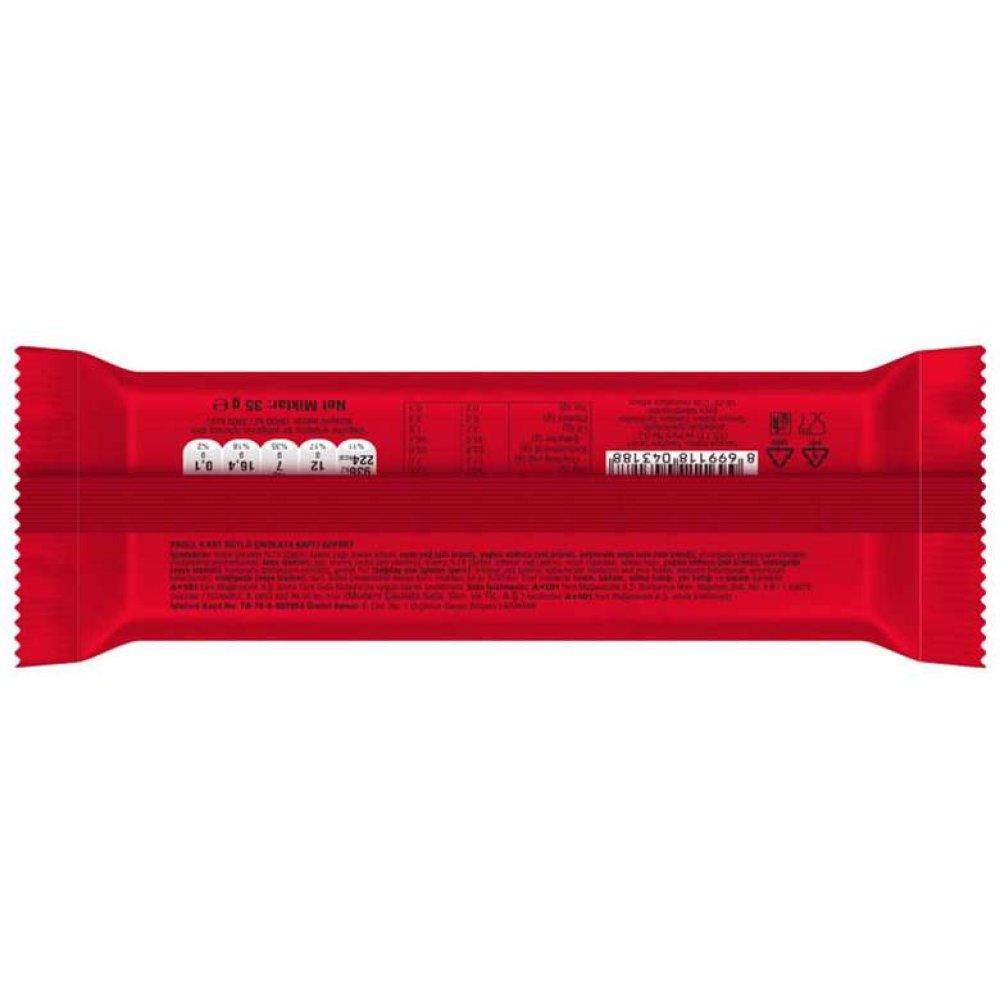 Xroll 4Kat Sütlü Çikolatalı Gofret 35G